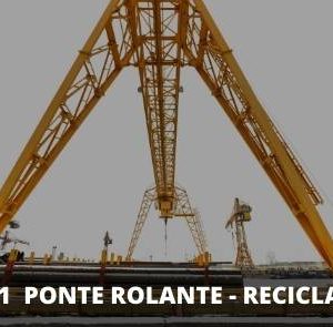 NR 11- Operação de Ponte Rolante e Talha elétrica - Teórico Reciclagem