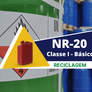 NR 20 - Segurança com Líquidos e inflamáveis - Básico - Classe I - Reciclagem